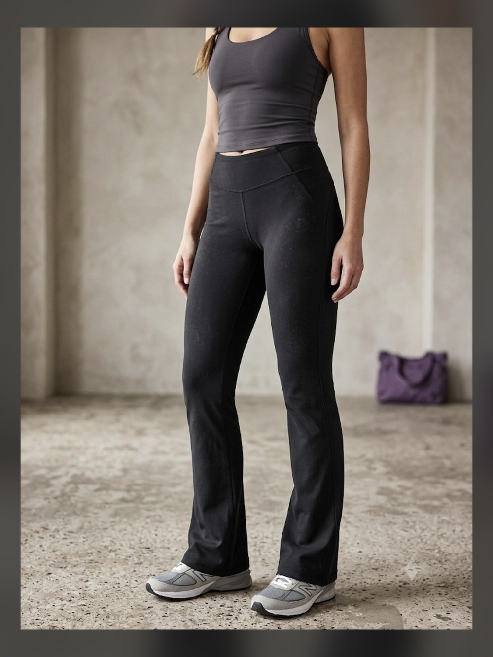 Columbia Black Boot-Cut Flare Performance Pants